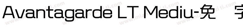 Avantagarde LT Mediu字体转换